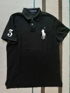 だるまさんpolo Ralph Lauren ビックポニー　ブラック　半袖 だるまさん様専用polo Ralph Lauren ビックポニー ブラック 半袖