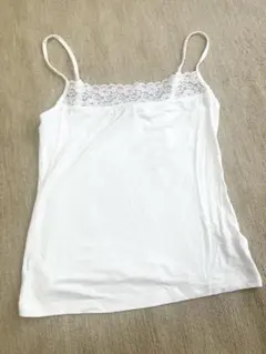 SHEIN レースキャミソール ホワイト Mサイズ - メルカリ