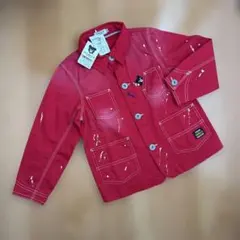 DOUBLE B ★ペイントジャケット★120★ミキハウス★上着★七五三★新品★