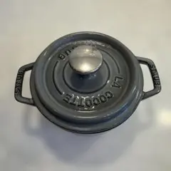 STAUB La Cocotte 14cm 両手鍋 グレーのサムネイル
