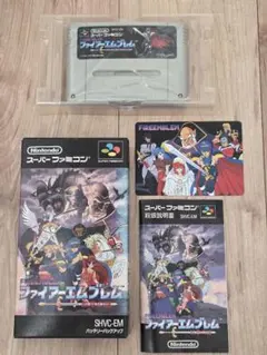 【外箱&説明書付き】ファイアーエムブレム 紋章の謎 スーパーファミコン .