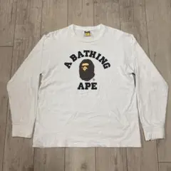 A BATHING APE カレッジロンT Mサイズのサムネイル