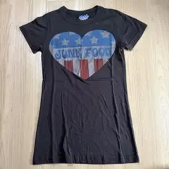 00s y2k swag ハート 星条旗 tシャツのサムネイル