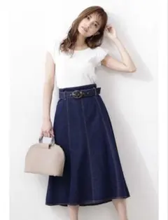 PROPORTION BODY DRESSING デニムマーメイドフレアスカート