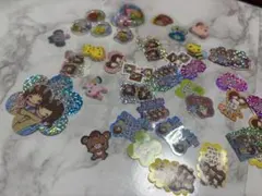 キャラクターシールセット おはじきシール