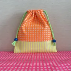 102 給食袋　ランチョンマット　ハンドメイド