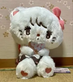 mikko×サンリオキャラクターズ ドーナツデザインBIGぬいぐるみ①