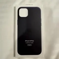 新品 純正品iPhone 14 Plus Leather Case ミッドナイト