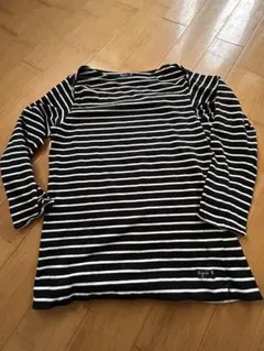 ストライプ 長袖カットソー