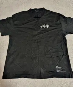 JSB Tシャツ ブラック ロゴプリント 三代目 J Soul Brothers