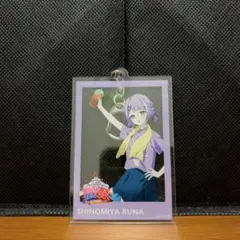 【美品】ぶいすぽっ！紫宮るな チェキ風アクリルキーホルダー 文化体育祭×激ロー