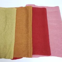 (0717)帯揚げ 4点 まとめ売り 着物 和装 小物