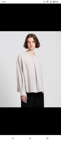 theory luxe アイボリー 半袖シャツ - メルカリ