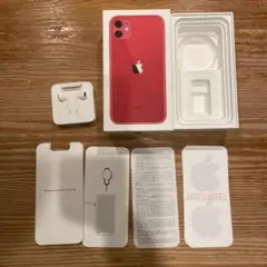 iPhone 11のケース　(RED)+ AirPods セット