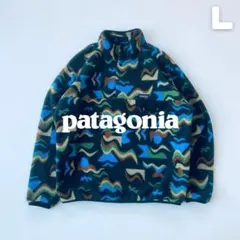 Patagonia 2021年 シンチラスナップT ニカラグア製 L 総柄