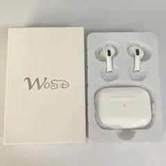 未使用 ワイヤレスイヤホン 充電ケーブル 説明書付き ホワイト
