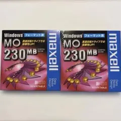 maxell 230 MOディスク 2枚のサムネイル