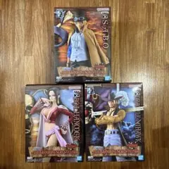 ワンピース　サボ　ミホーク　ハンコック　フィギュア