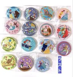 ラスト☆ディズニー 刺繍缶バッチ コンプリートセット