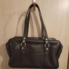 ダークブラウン バッグ