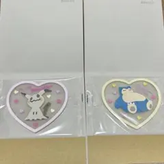 ポケモン　コースター　カビゴン　ミミッキュ