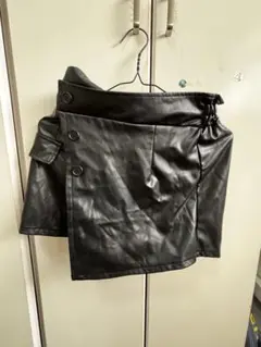 Y2K レザー スカート