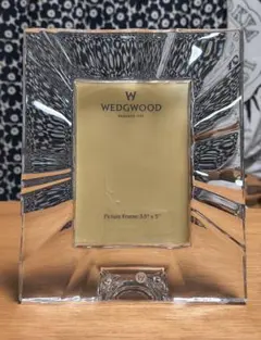WEDGWOOD クリスタルフォトフレーム 箱無し