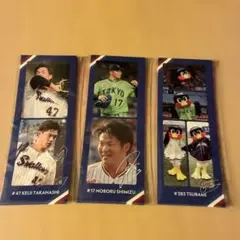 東京スワローズ つばみちゃん 高橋奎ニ 清水昇 ステッカー