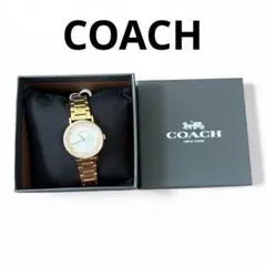 【新品・未使用】COACH レディース腕時計 14503639 ピンクゴールド