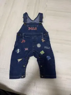 POLO Baby デニム サロペット ロンパース