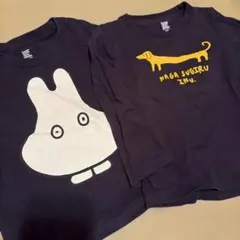 グラニフTシャツ　ミッフィーと犬のイラスト100のサムネイル