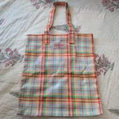 チェック柄トートバッグ　キャスキッドソン