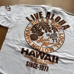 Local Motion ハワイ 半袖Tシャツ ホワイト Mのサムネイル