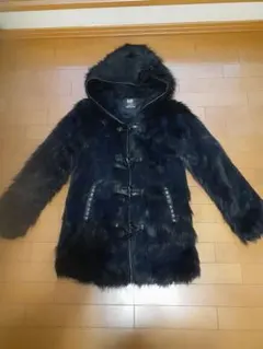 ◆格安◆グラッドニュースのファーコート フード付き　ジャケット　パンク