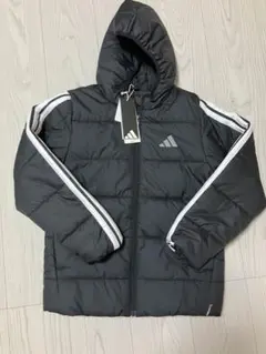 adidas　アディダス　中綿ジャケット　パデッドジャケット　黒　140　新品