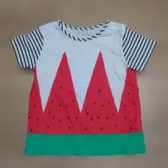 Baby Cheer　ベイビーチアー。スイカ。Tシャツ。100cmのサムネイル