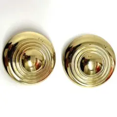 訳あり品 Burberrys バーバリーズ イヤリング ゴールド ヴィンテージ