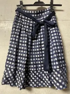 natural beauty 膝丈スカート