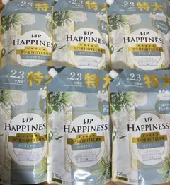 レノアハピネス 夢ふわタッチ ホワイトティー 720ml 6袋 特大 柔軟剤