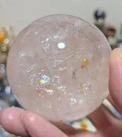 アゼツライト☆スフィア☆ピンクアゼツライト☆高品質☆アメリカ産☆台座つき☆