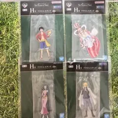 一番くじ　ONE PIECE アクリルスタンド　4点セット