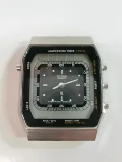 CITIZEN デジアナランサーシルバー不動