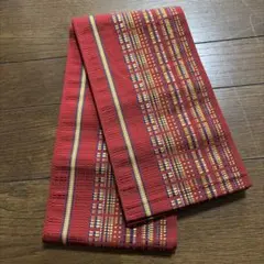 特集❼ 新規掲載品　博多帯　濃橙地お仕立て済