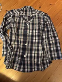 無印良品　メンズ パジャマ チェック　L