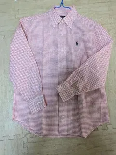 Polo by Ralph Lauren 赤白チェック 長袖シャツ 15