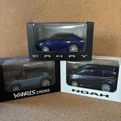 トヨタ ミニカー 3台セット Yaris Cross Camry Noah