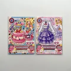 希少・激レア】 アイカツカード なないろマカロンワンピ チョコイチゴ