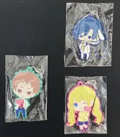 HoneyWorks・早乙女学園ラバーストラップ ラバスト3個【匿名配送】