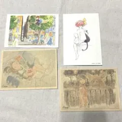 ジブリ　魔女の宅急便　千と千尋の神隠し　非売品ポストカード　4枚