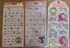 Hello Kitty BONBON DROP シール 3枚セット